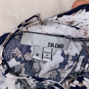 Floral print strappy sundress